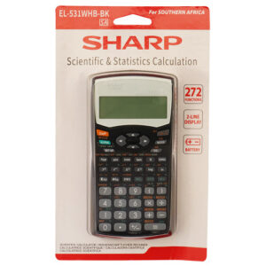 Alternative view of Sharp EL-531WHB Scientific Calculator - 12 Digit
