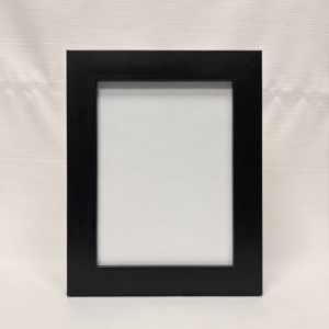 Matte Black Wood Picture Frame